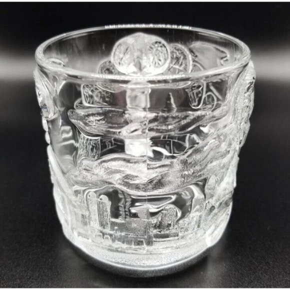 1995 McDonalds Batman Forever "Two-Face" Glass Mug - Excellent Condition - Picture 6 of 8